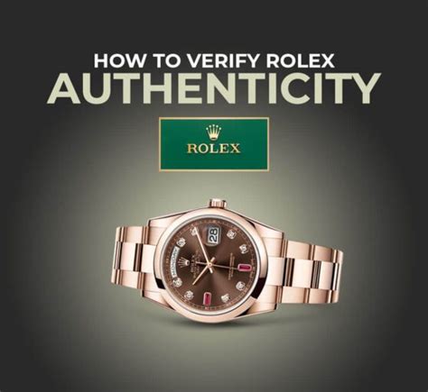 how to certify if a rolex watch|how to check rolex authenticity.